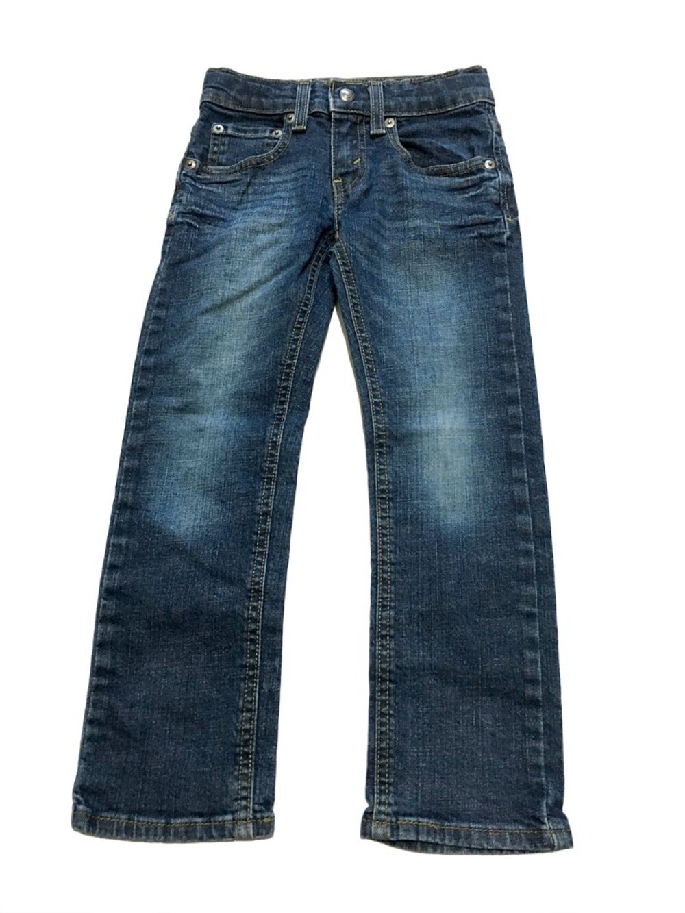 Levi Struss Boy's Straight Leg Jeans Size 6 Regular